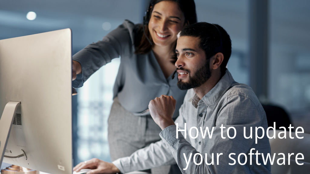 How to update your software